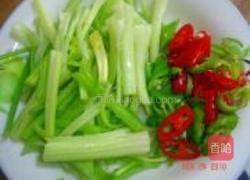 泡椒香芹烧魔芋的做法图解6