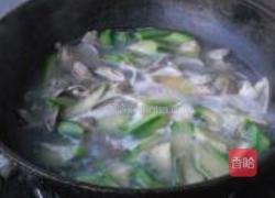 花蛤丝瓜汤的做法图解8