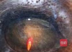 韭菜炒猪血的做法图解5