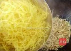 清炒双丝的做法图解7