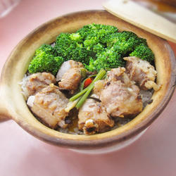 豉香排骨煲仔饭的做法[图]