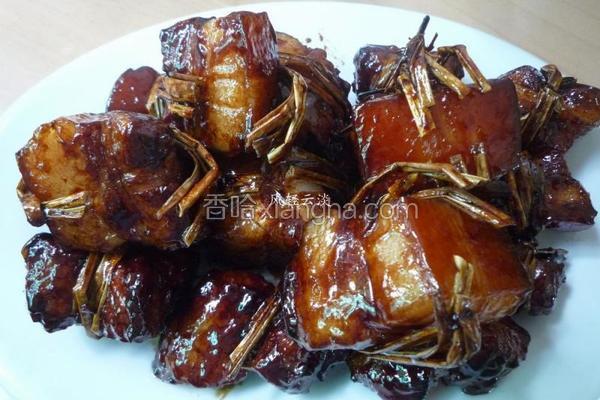 稻草捆猪肉