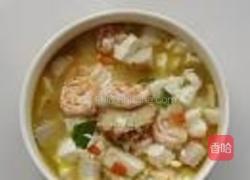 虾仁芋头羹的做法图解8