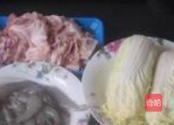 鸡汁鲜虾娃娃菜的做法图解1