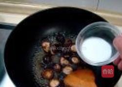 蚝油香菇扒菜心的做法图解11