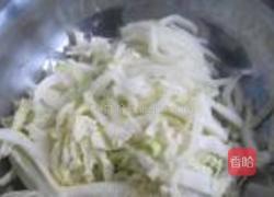 凉拌白菜芯儿的做法图解1