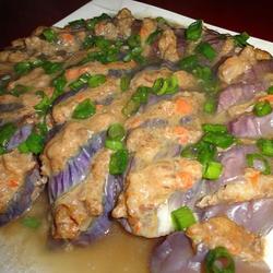 茄子镶肉未的做法[图]