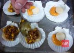 酥皮烤扇贝的做法图解4