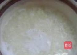 枸杞猪肝粥的做法图解3