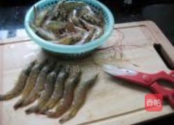 盐油爆海虾的做法图解2