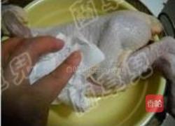 微波孜然葱香烤鸡的做法图解8