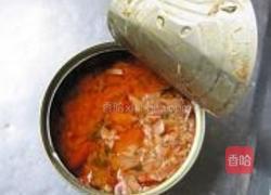 金枪鱼杂蔬卷的做法图解4