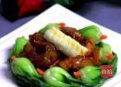 葱烧蹄筋的做法图解16