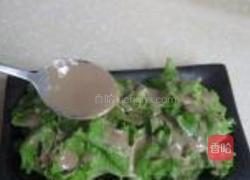 芝麻酱拌生菜的做法图解5