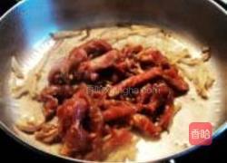 蚝油冬菇扒菜胆的做法图解4