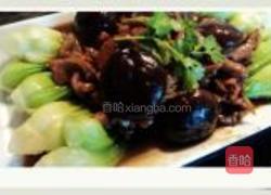 蚝油冬菇扒菜胆的做法图解7