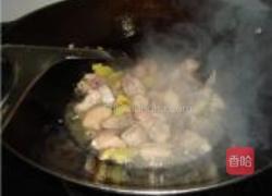 豆笋烧鸭子的做法图解14