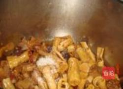 豆笋烧鸭子的做法图解27