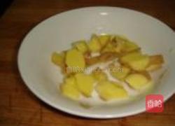 豆笋烧鸭子的做法图解4