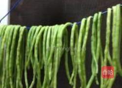 干豇豆炖肉的做法图解3