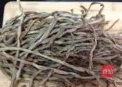 干豇豆炖肉的做法图解4