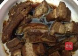 干豇豆炖肉的做法图解6