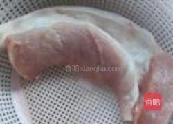 榨菜冬笋炒肉片的做法图解3