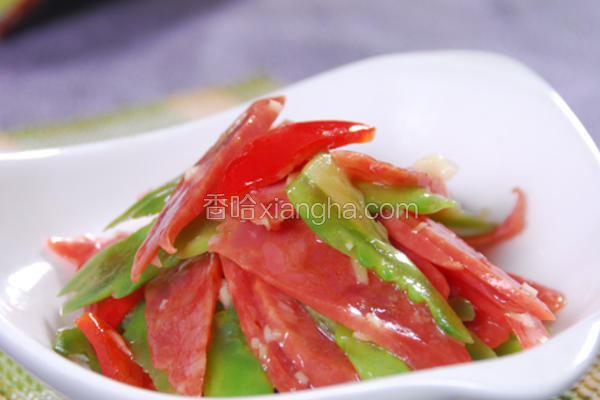 苦瓜炒腊肠