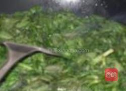 蓬蒿拌香干的做法图解2