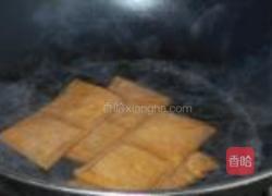 蓬蒿拌香干的做法图解4