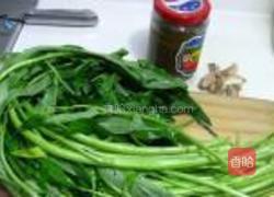 麻酱空心菜的做法图解1