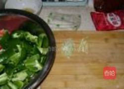番茄香虎皮辣椒的做法图解2