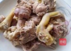 板栗烧鸭的做法图解4