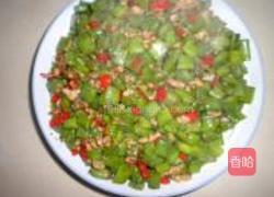 肉沫四季豆的做法图解7