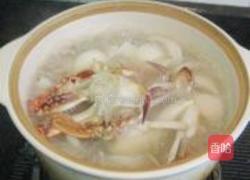 红膏蟹洋葱粉丝煲的做法图解9
