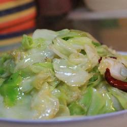 炝圆白菜的做法[图]