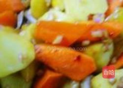 土豆炖萝卜的做法图解3