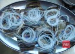 蒜茸粉丝蒸带子的做法图解2