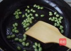 毛豆炒肉丁咸菜的做法图解5