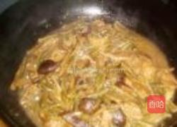 干豆角炒肉的做法图解9