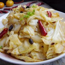 豆豉辣包菜的做法[图]