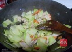 佛手炒肉片的做法图解3