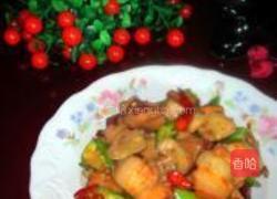 腊肉炒茄丁的做法图解11