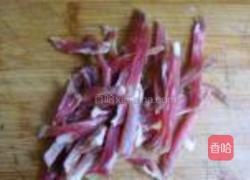 榨菜坨炒肉的做法图解4