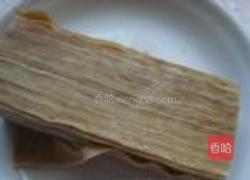 霉千张蒸肉的做法图解2