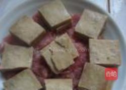 霉千张蒸肉的做法图解4