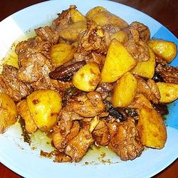 土豆烧鸭块的做法[图]