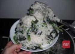 鱿鱼芥兰炒米粉的做法图解22