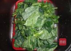 鱿鱼芥兰炒米粉的做法图解4