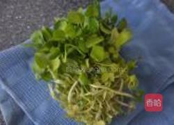 西洋菜圆子的做法图解1